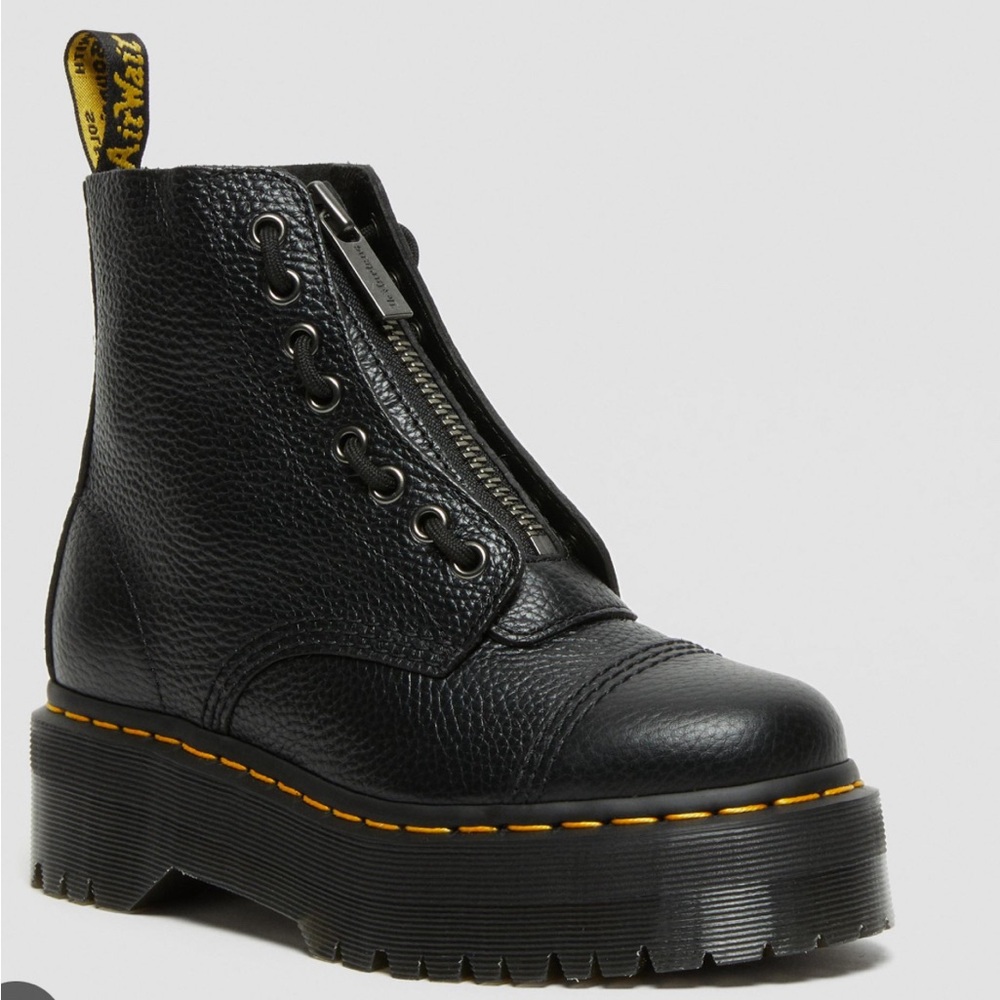 Dr. martens sinclair leather platform boots